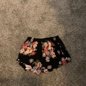 Brandy Melville Flowy Floral Shorts